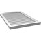 Ekena Millwork Arch Top Surface Mount PVC Gable Vent: Functional, w/ 2"W x 2"P Brickmould Sill Frame, 24"W x 36"H GVPAR24X3603SF - alternate 3